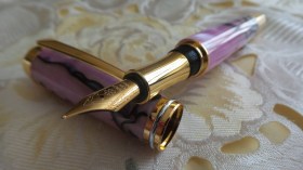Penna artigianale Violetta
