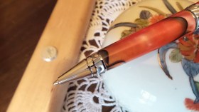 Penna artigianale Corallo