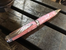 Penna artigianale Fumo Rosa