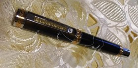 Penna artigianale Lux Black