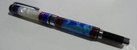 Penna artigianale Arcobaleno