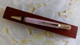 Penna artigianale Rosa Gold